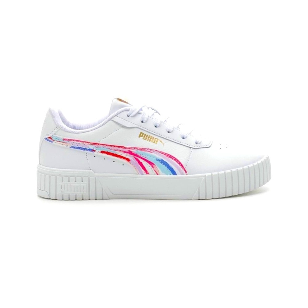 Puma Carina 2.0 Brushed Women's Court Sneaker size 10 - Picture 2 of 9